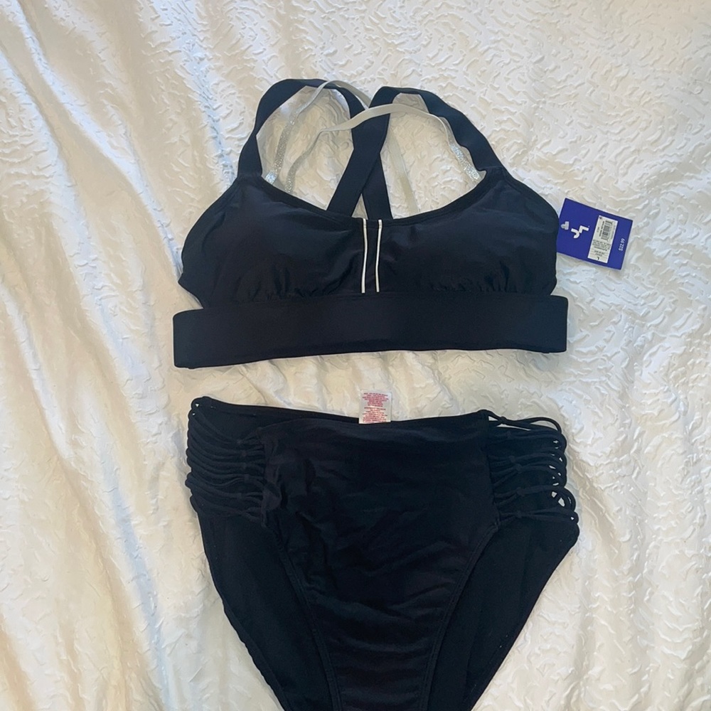 Two piece target bikini with tags